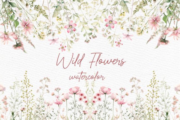 Download Wild Flowers Clipart Field Meadow Flower - Wild flowers clipart Collection